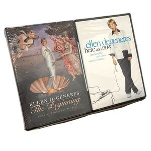 Ellen DeGeneres - The Beginning / Here and Now 2 DVD Set HBO Video New Sealed